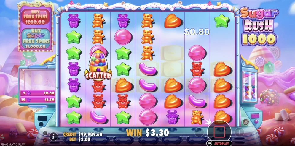 Sugar Rush 1000 Slot