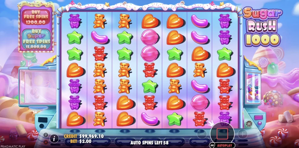 Sugar Rush 1000 Slot