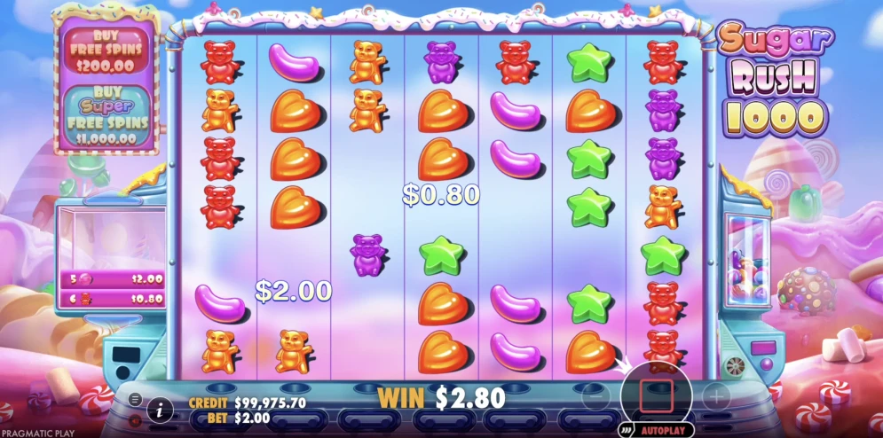 Sugar Rush 1000 Slot