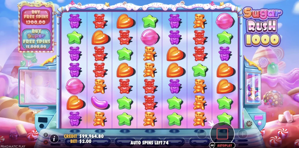 Sugar Rush 1000 Slot